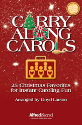 Carry Along Carols SATB Singer's Edition 5-Pack cover